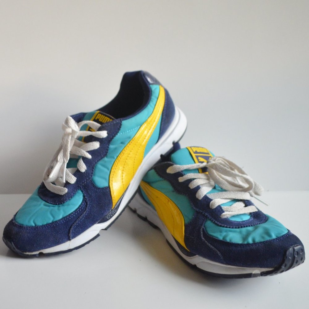 Bight color Puma Sport Lifsytle sneakers size 8